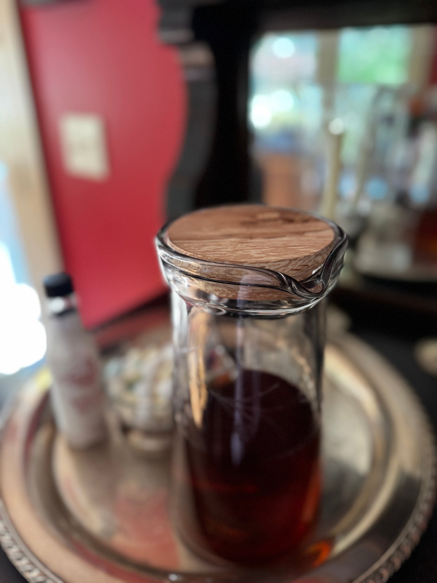 Carafe Lid and Bottle Stop