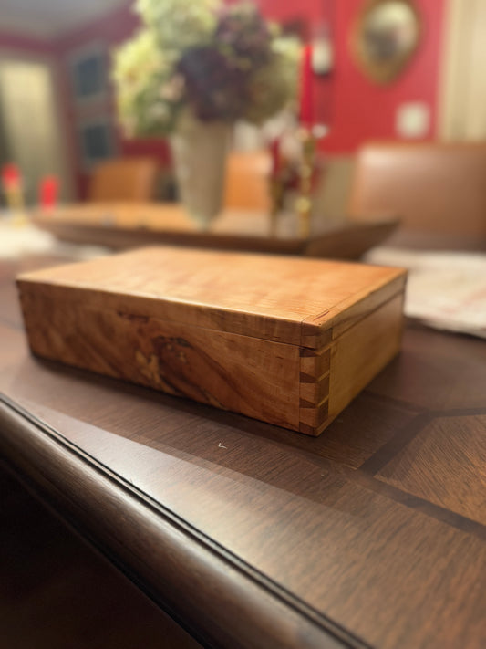 Spalted Basswood Keepsake Box